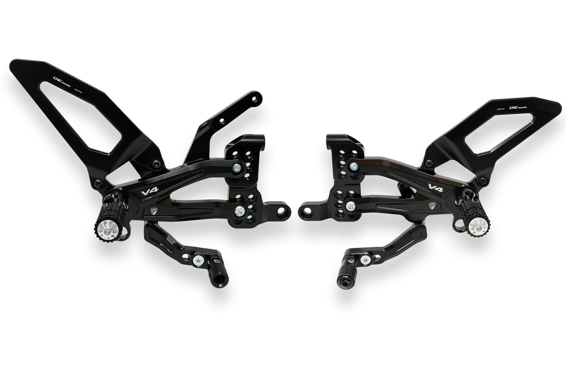 CNC Racing RPS Adjustable Rearset for the Ducati Streetfighter V4 (20-24) CNC Racing RPS Adjustable Rearset for the Ducati Streetfighter V4 (20-24)